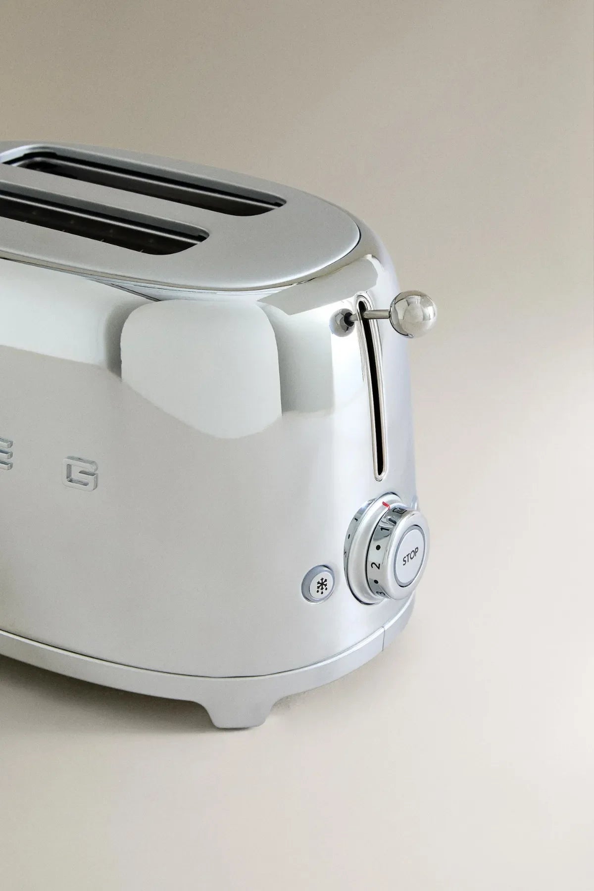 Smeg 2x2 Ekmek Kızartma Makinesi Silver TSF01SSEU