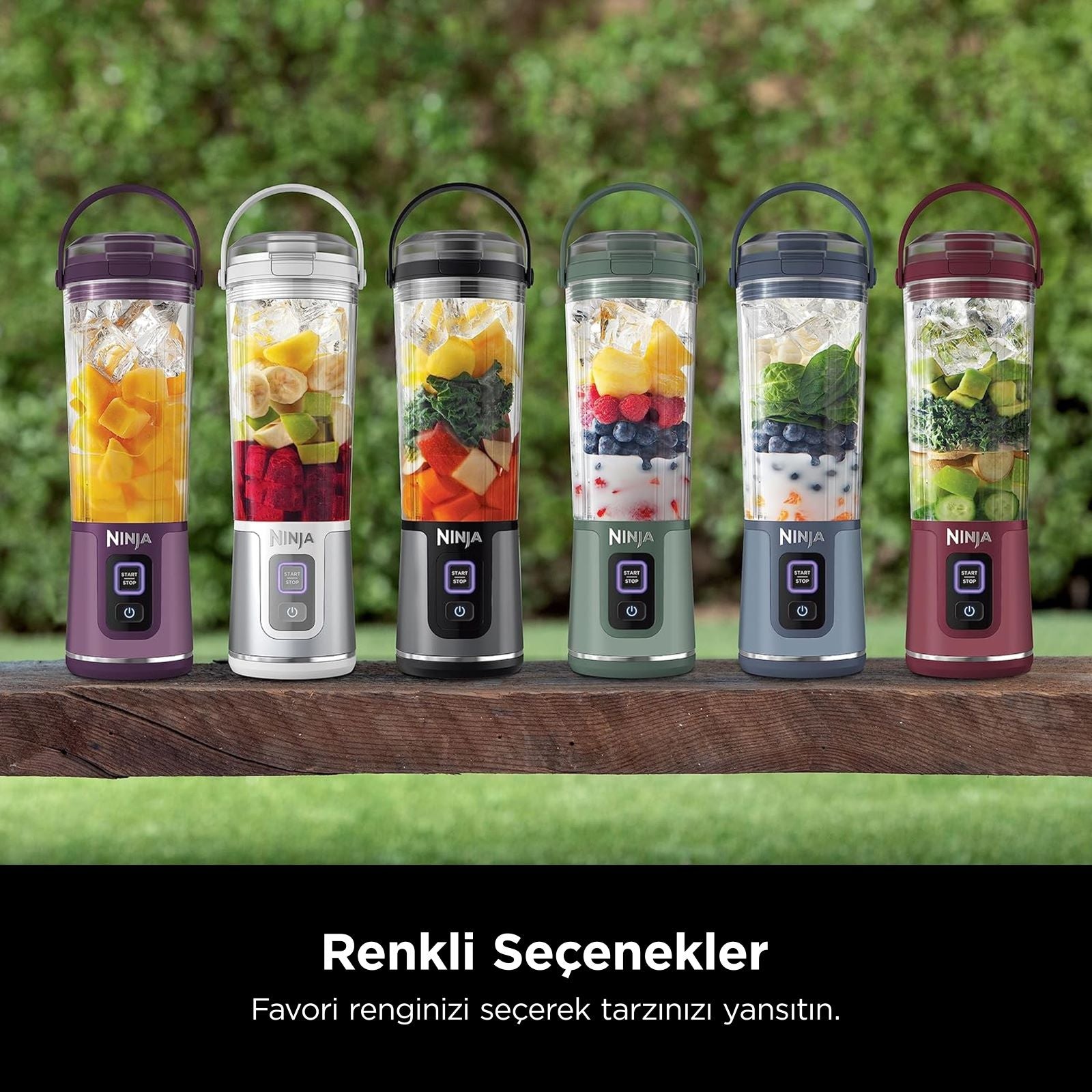 Ninja Blast™ Taşınabilir Blender - Kırmızı