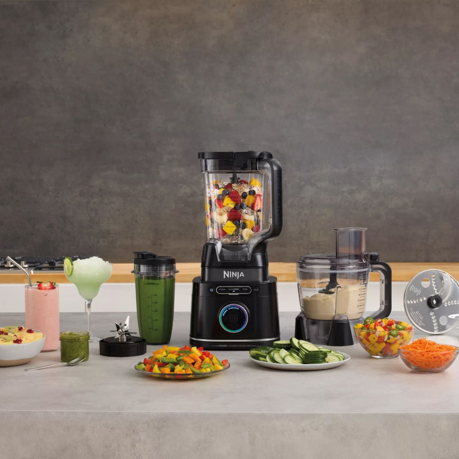NINJA DETECT BLENDSENSE POWER BLENDER MUTFAK SİSTEMİ SİYAH