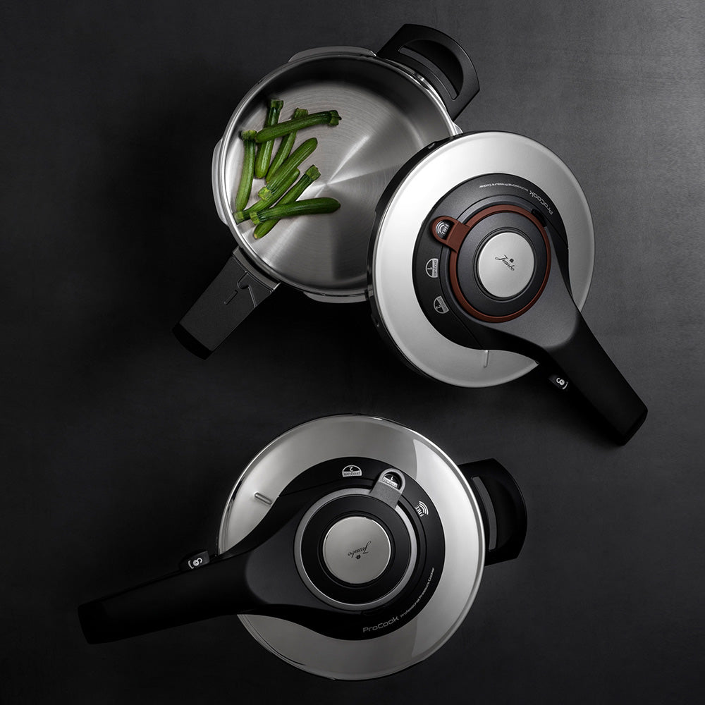 Jumbo Procook 4,5 Litre Gri Paslanmaz Çelik Düdüklü Tencere