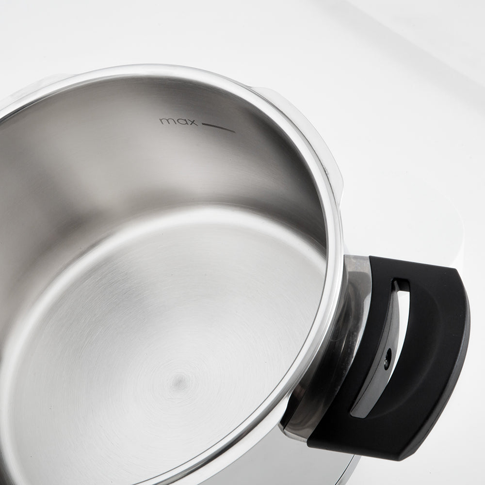 Jumbo Procook 4,5 Litre Gri Paslanmaz Çelik Düdüklü Tencere