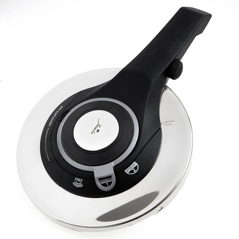 Jumbo Procook 4,5 Litre Gri Paslanmaz Çelik Düdüklü Tencere