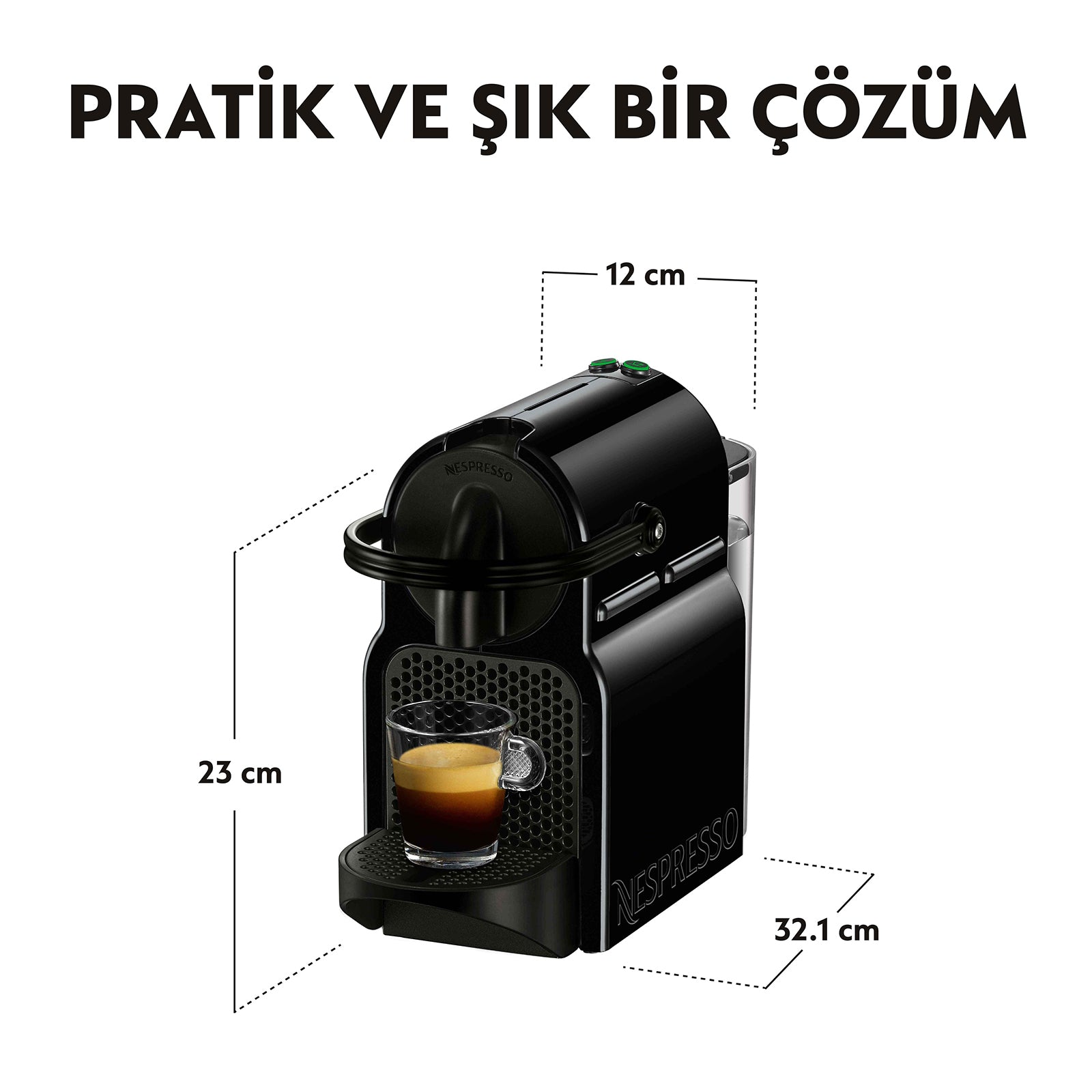 NESPRESSO INISSIA D40 BLACK