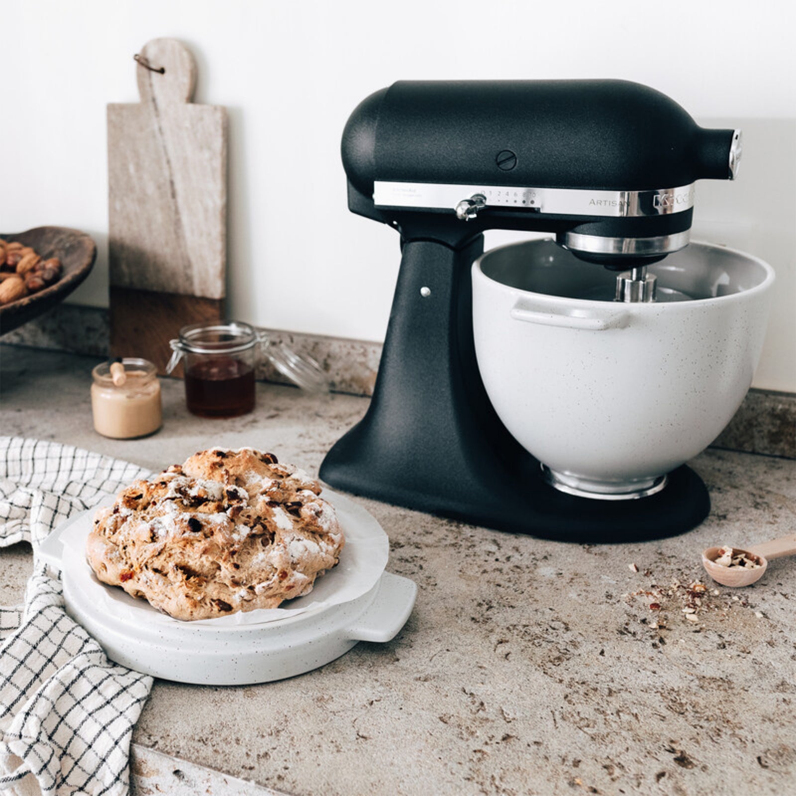 KAID PİŞİRİCİ KAPAKLI EKMEK KASESİ 5KSM2CB5BGS