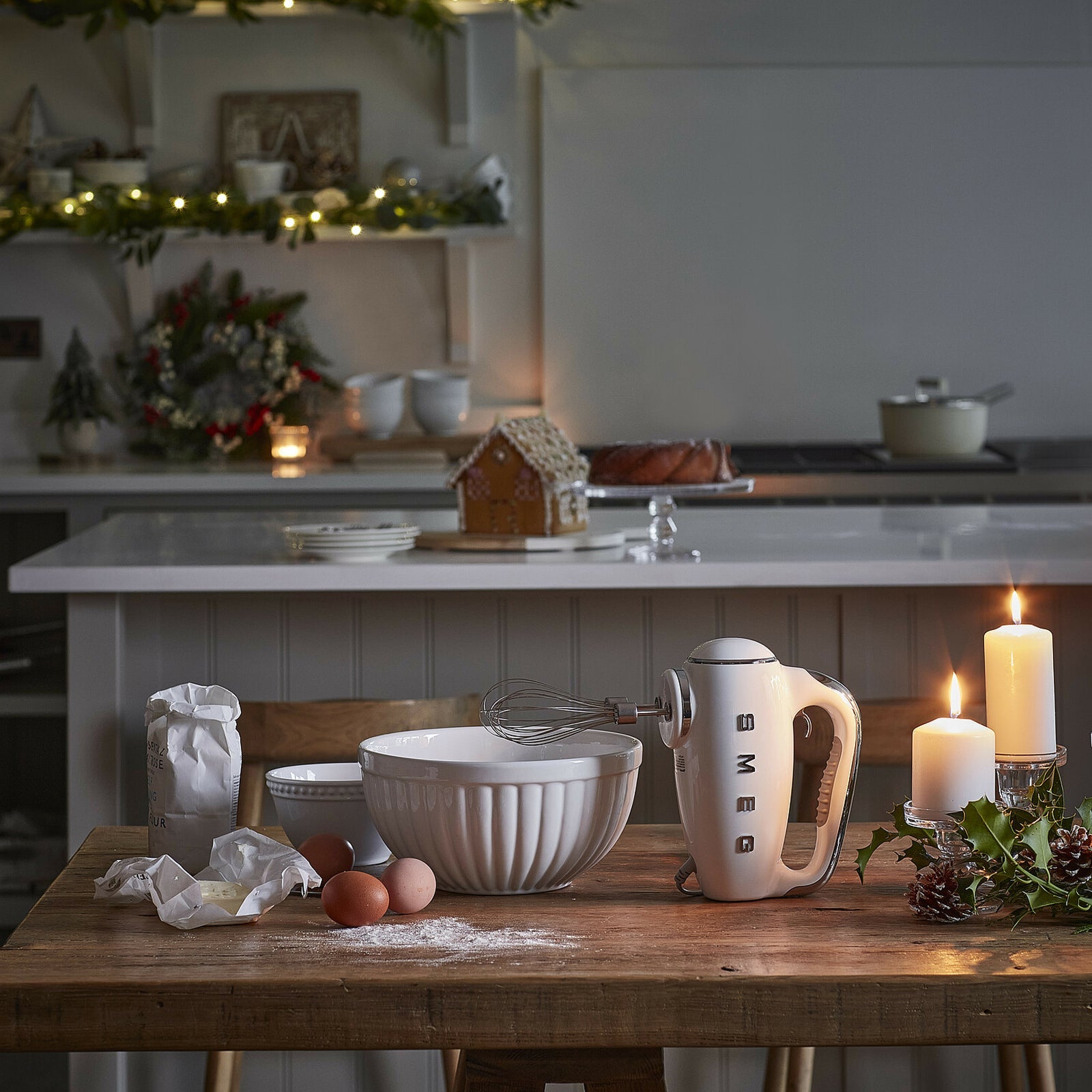 Smeg El Mikseri Krem HMF01CREU