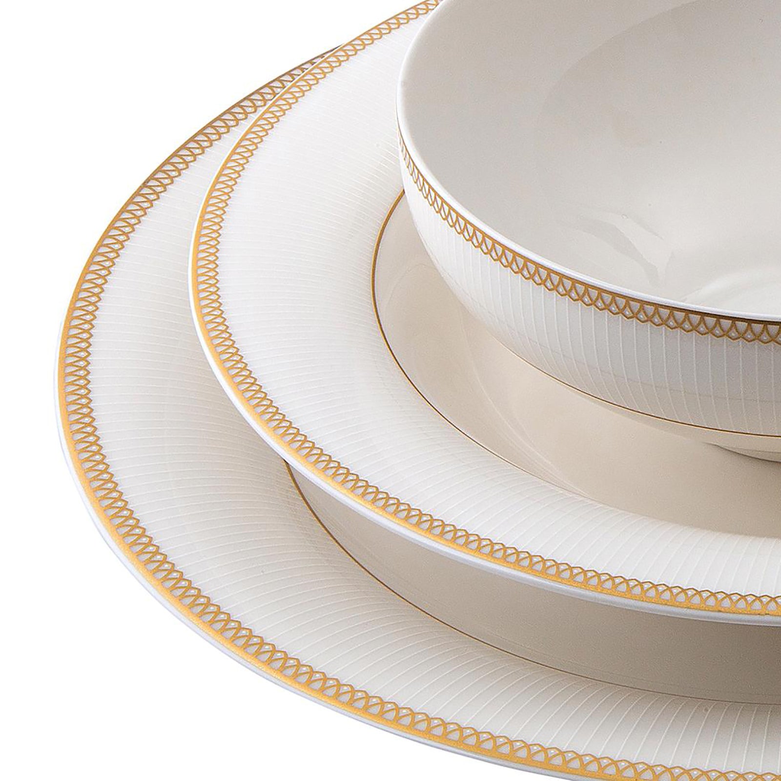 Jumbo Lineda 60 Parça 12 Kişilik Yemek Takımı