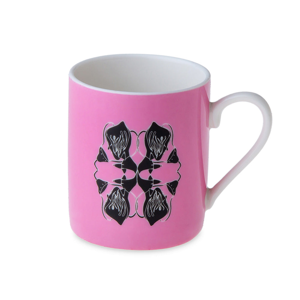 Jumbo X İstanbul Modern Horasan-İsimsiz Pembe 2 Kişilik Kahve Fincan Takımı