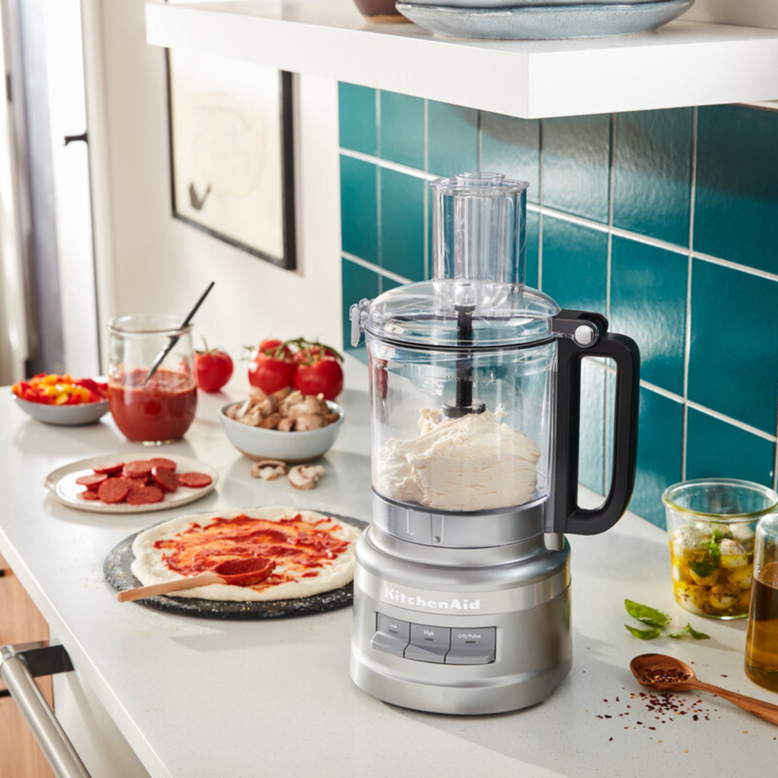 Kitchenaid 2,1 L 5KFP0921 Contour Silver - ECU Mutfak Robotu