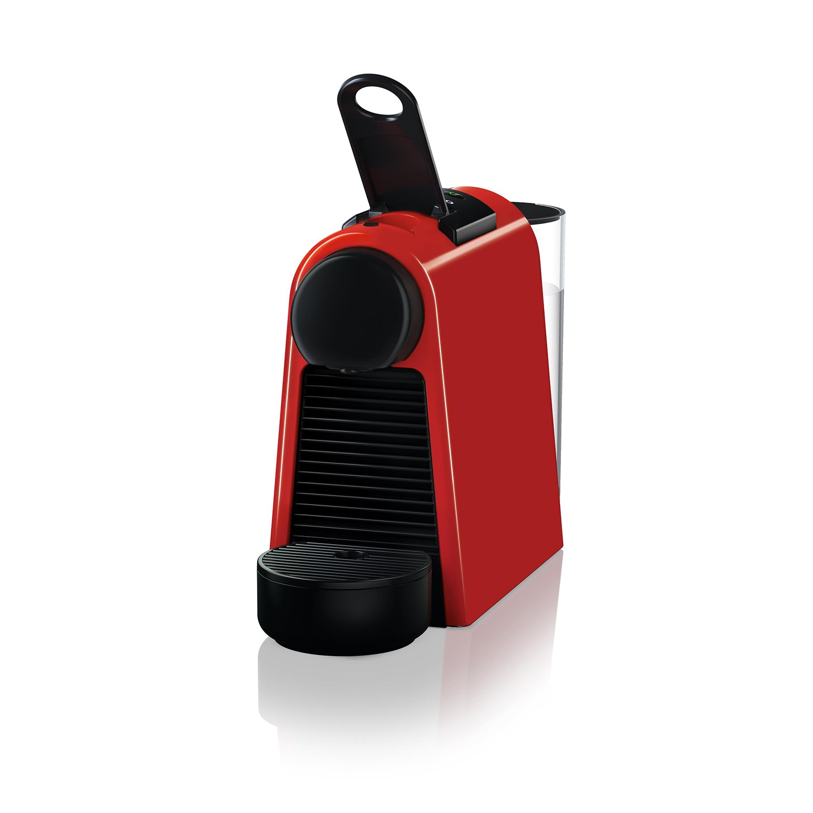 Nespresso D35 Essenza Mini Kırmızı Kahve Makinesi ve Süt Köpürtücü Aksesuar