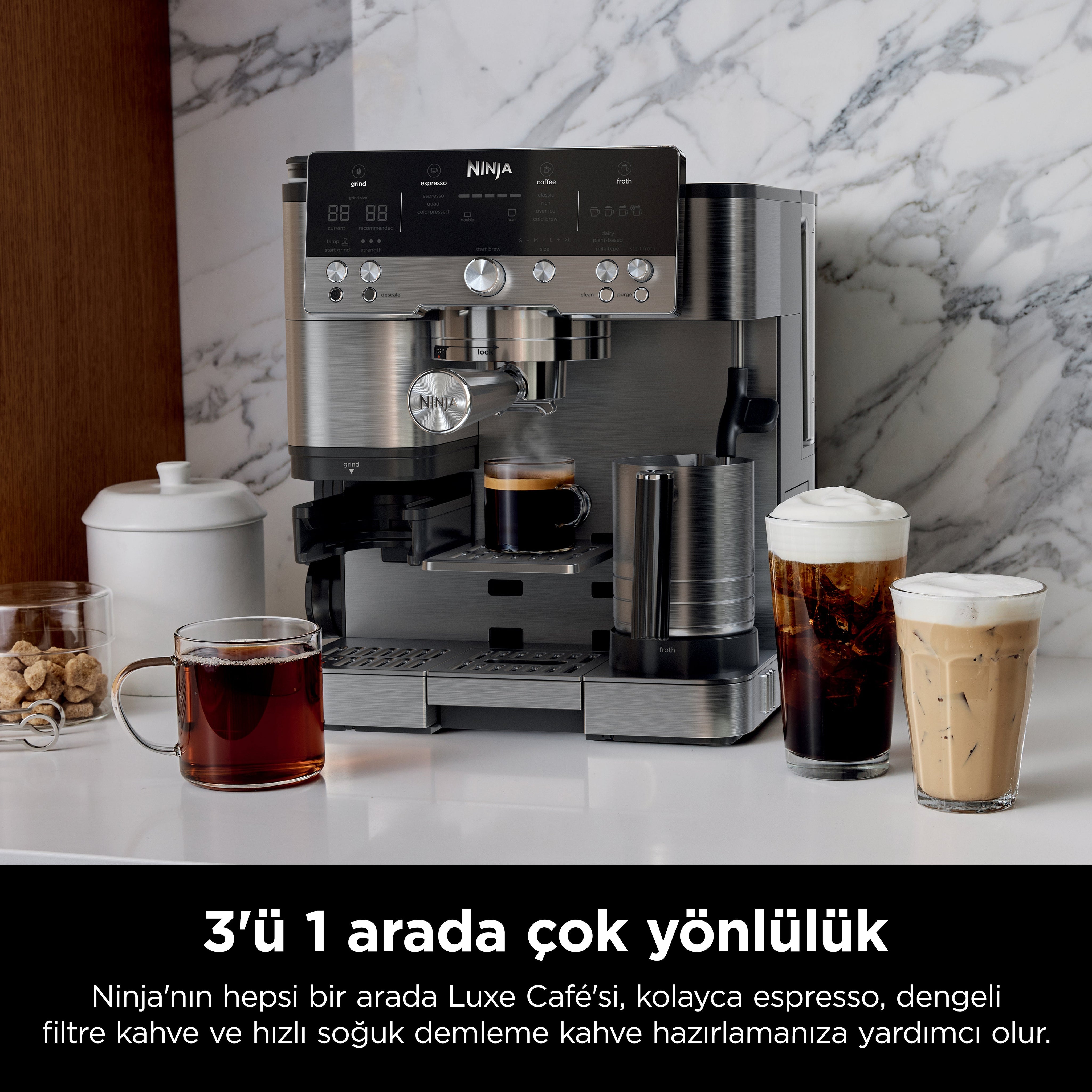 Ninja Luxe Café Premier Espresso Makinesi ES601EU