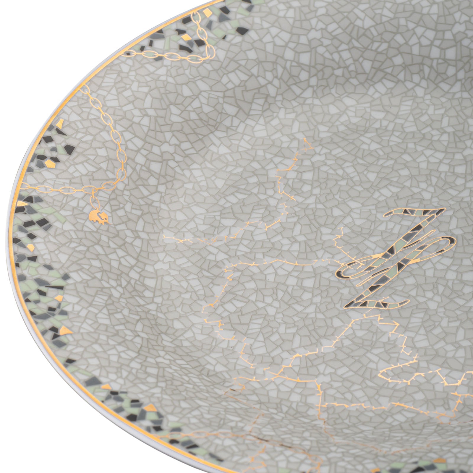 Jumbo Janti Gri 60 Parça 12 Kişilik Yemek Takımı