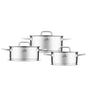 Jumbo New Assos 6 Parça Çelik Midi Tencere Seti